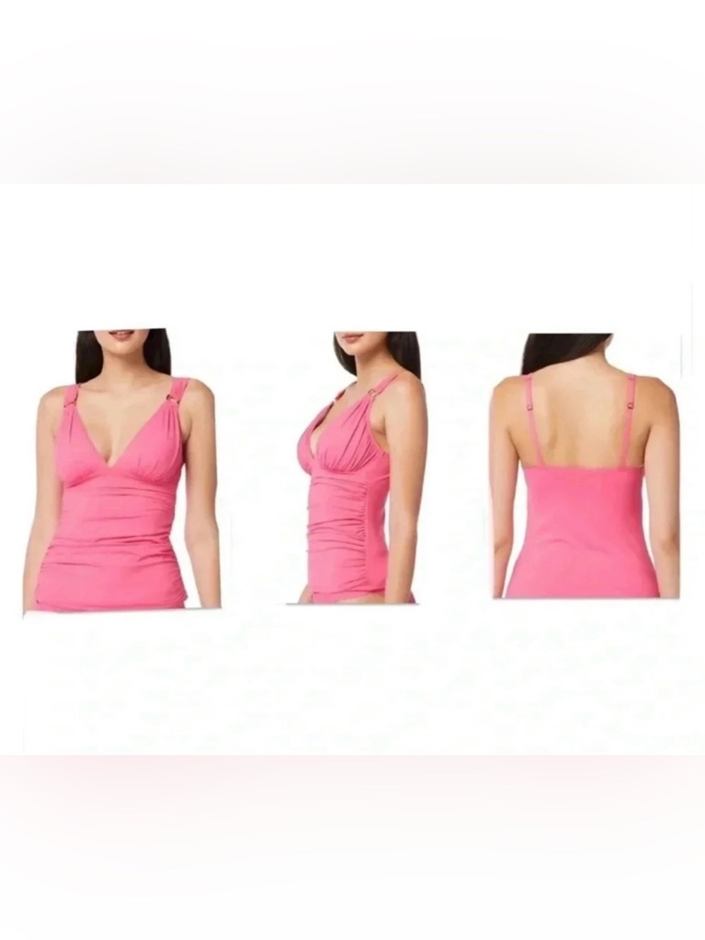 Bleu Rod Beattie Ring Me Up Molded Tankini Swim Top